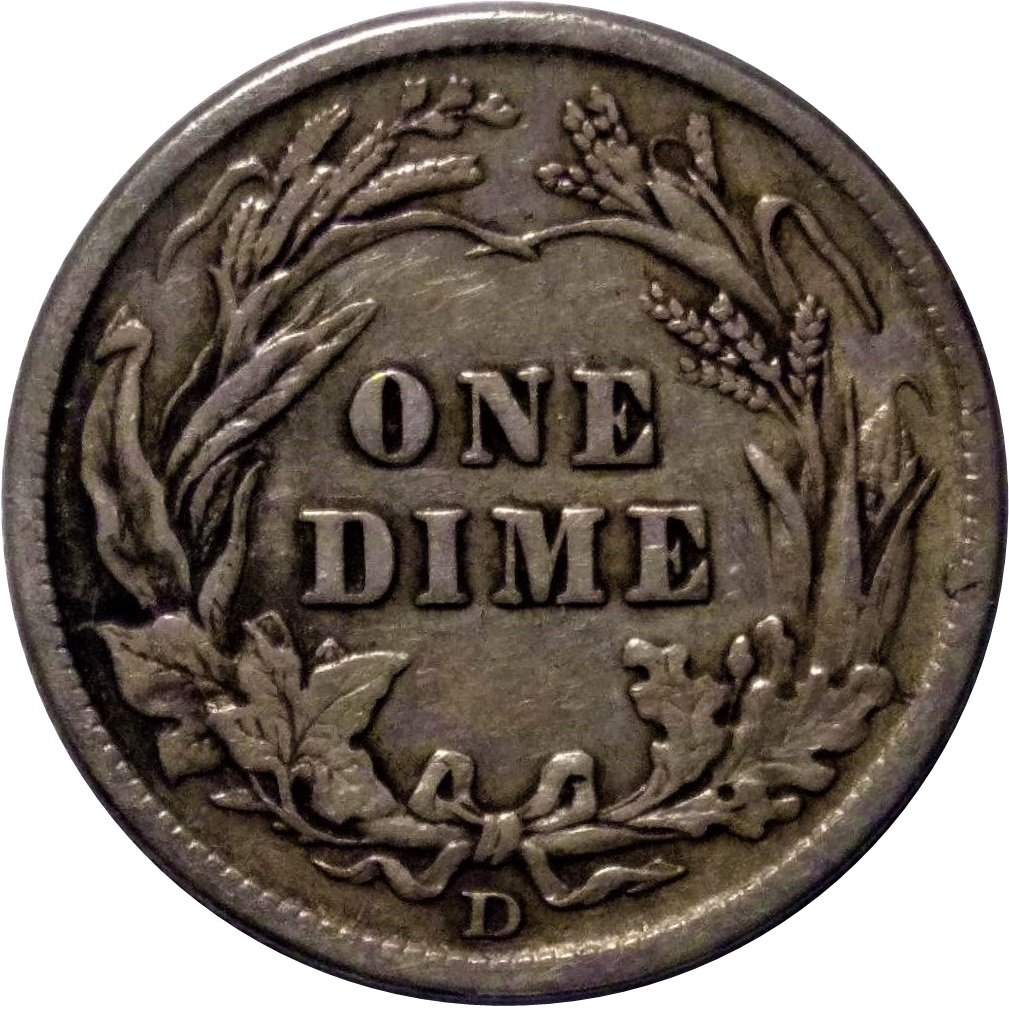 1911-D-Barber-Silver-Dime